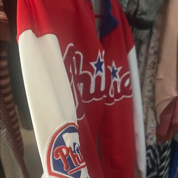 Philadelphia Phillies Athleticn Jacket by Stitches, L - Picture 4 of 17